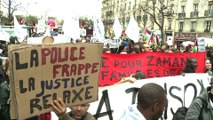 Manifestation à Paris contre les 