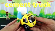 LEARN VEHICLE NAMES with Toy Cars Trucks & Bus – Educational Toddlers Kids ESL