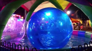 Walking water ball for kids playing in water floating giant inflatable ball fun