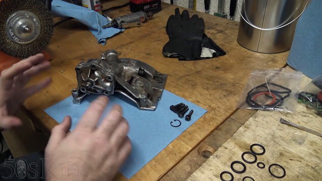 BMW E46 M54 Oil Pump Rebuild & C gbwer