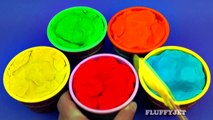Learning Colors Play Doh Ice Cream Bowl Surprise Toys for Kids Thomas & Friends Elmo Cars 2