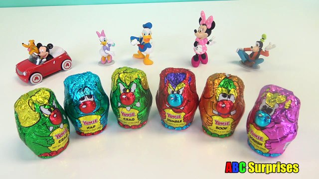 Best Learning Video for Kids Learn ANIMALS Yowie Chocolate Egg Surprise Toys