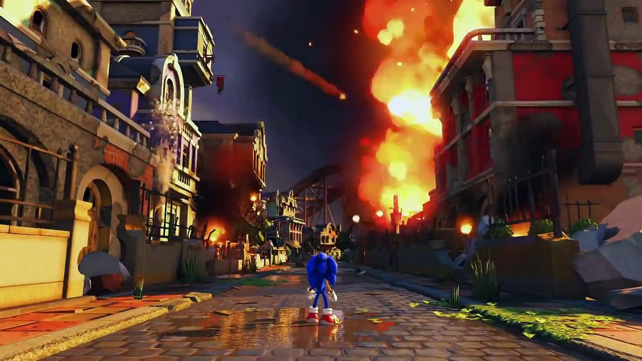Sonic Forces : Gameplay d'un Niveau