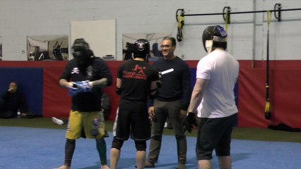 Eric vs Minh vs Seb - Butcher Knife Standoff - Beat the Crap Out of Cancer VII - November 12 - 2016