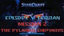 Starcraft Mass Recall - Hard Difficulty - Episode V: Terran - Mission 2: The Dylarian Shipyards