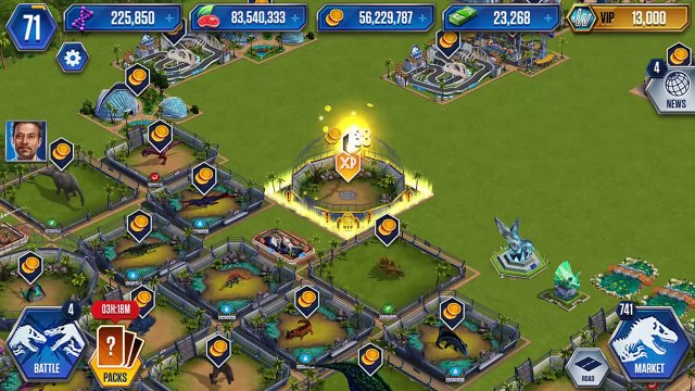 Все босс динозавры игра юра Новые функции в вип мир T.Rex омега 09