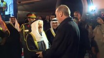 Cumhurbaşkanı Erdoğan, Kuveyt Emiri Şeyh Sabah Ahmed Cabir El Sabah'ı Kabul Etti