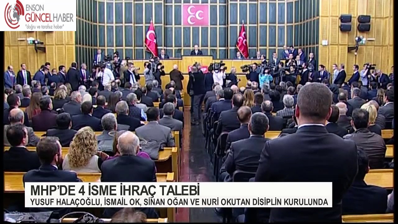 MHP'den 4 isme ihraç kararı