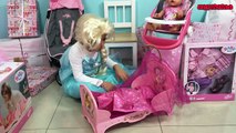 ELSA BABY SHOWER! Frozen Elsa Baby Doll! Elsa   Anna Real Life Disney Princes
