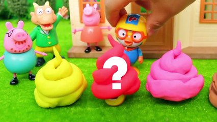 Pororo 'There's something in the big POOP!' Toy animation-yk