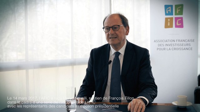 Spécial Élection Présidentielle 2017 : interview d'Hervé NOVELLI, soutien de François FILLON