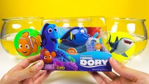 Finding Dory, Paw Patrol, PJ Masks and Frozen Movie Surprise Slime Fish Bowls Learn COLORS