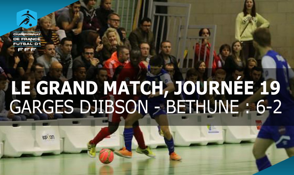 D1 Futsal, le grand match : Garges Djibson - Béthune (6-2)