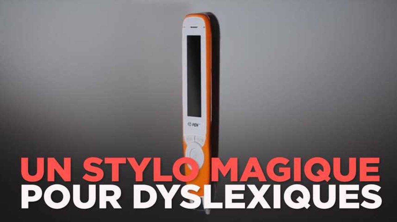 Un stylo magique qui lit les textes pour élèves dyslexiques