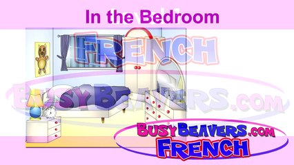 Спальня клип Французский в в в в Ла Ля в в Урок учить в слова 11 во французском номере