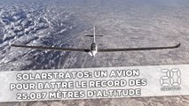 SolarStratos: Un avion pour battre le record des 25.087 mètres d’altitude