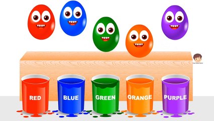 Learn Colors with Watercolors Balloons Popping for Kids - Fun Learning Videos for Baby and Toddlers