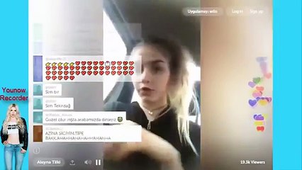 Aleyna TİLKİ Periscope Yayını