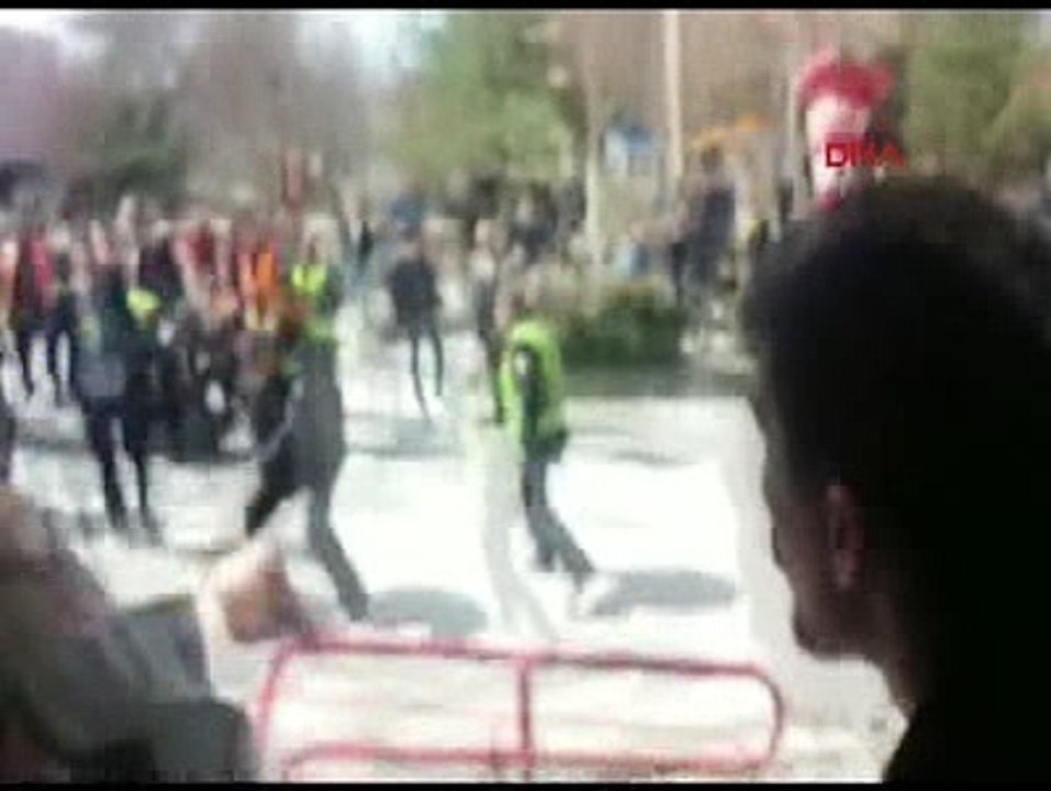 Ankara Üniversitesi Cebeci Kampüsü'nde kavga