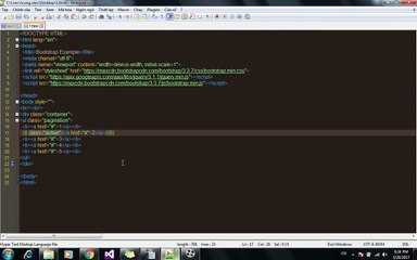 Lophocvitinh.COM***Tự học Bootstrap - Phần cơ bản - bài 14 - Phân trang