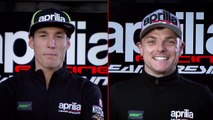 2017 Aprilia Racing Team - intervista doppia Espargaro/Lowes