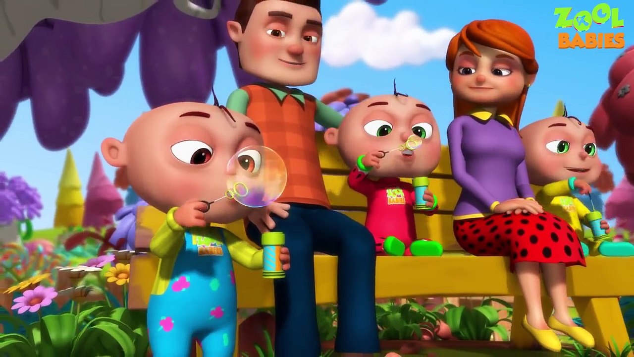 Five Little Babies Playing With Dough | Five Little Babies Collection | Zool Babies Fun So