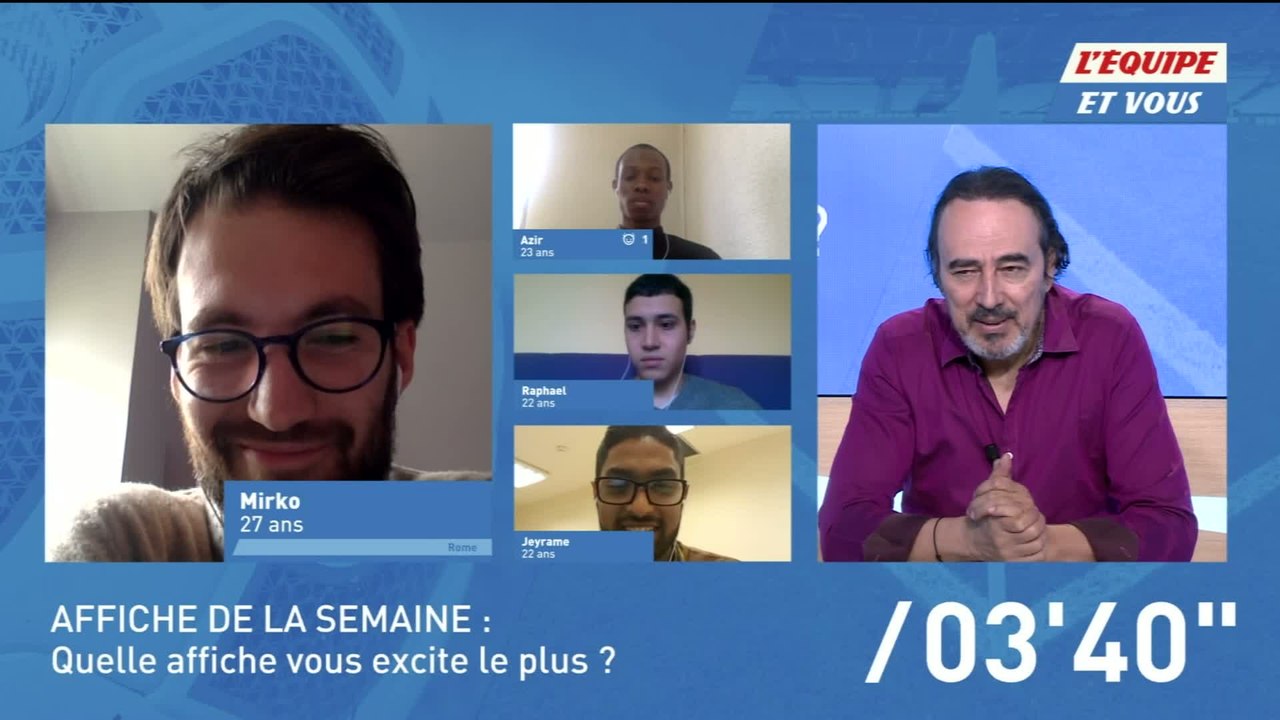 Foot - L'Equipe et vous (extrait) : L'affiche de la semaine, Argentine - Chili