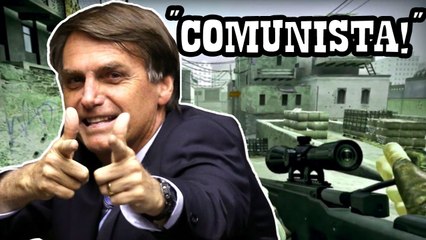 BOLSONARO JOGANDO COUNTER-STRIKE: GO