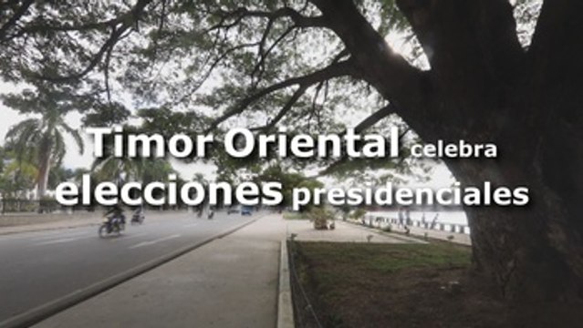 Timor Oriental acude a las urnas para elegir al nuevo presidente