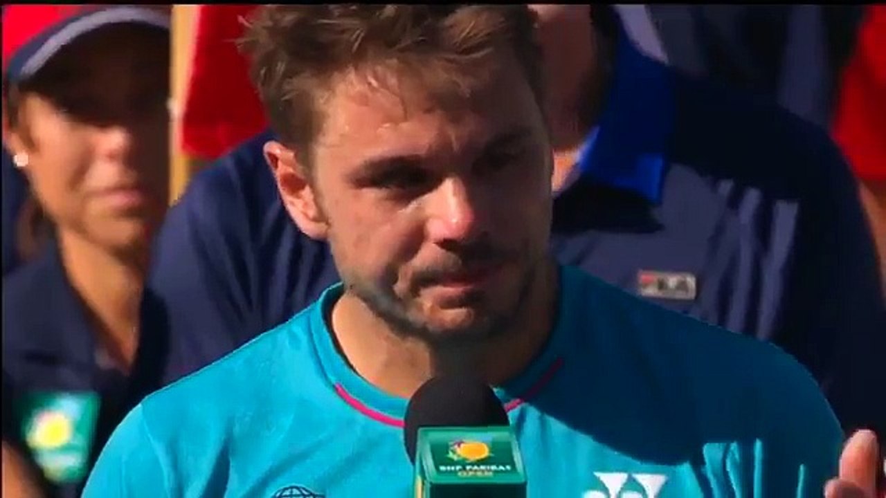 Stanislas Wawrinka rend hommage à Roger Federer en le traitant de "connard"