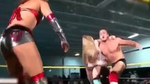 wwe - Special wresting - man and woman best fight in wrestling - YouTube