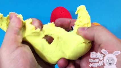 Learn Colours with Surprise Nesting Eggs! Opening Surprise Eggs with Kinder Egg Inside! Le