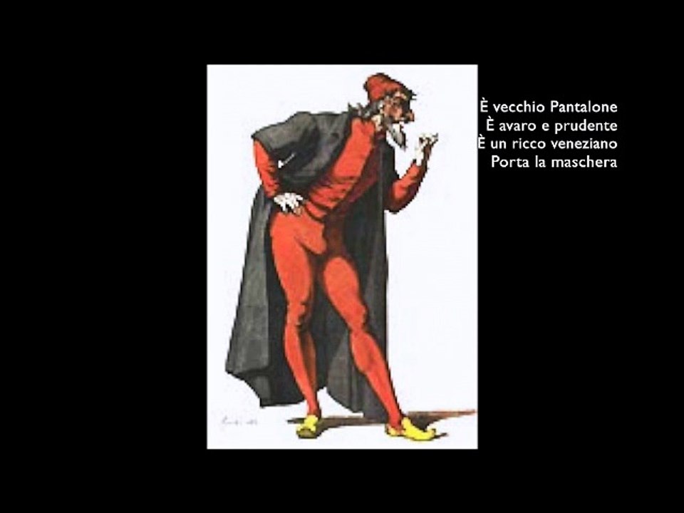 video commedia dell'arte