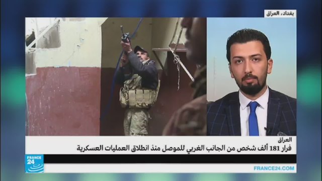 القوات العراقية تتقدم في غرب الموصل