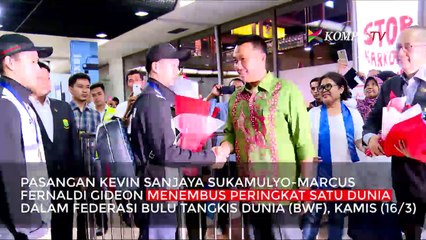 Kevin-Marcus Raih Peringkat Satu Dunia BWF