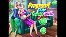Pregnant Elsa And Anna Twins Baby Birth - Disney Princess Games