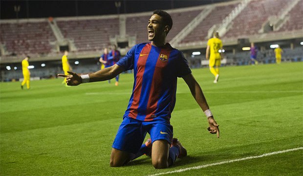 Les belles performances de Jordi Mboula au Barça