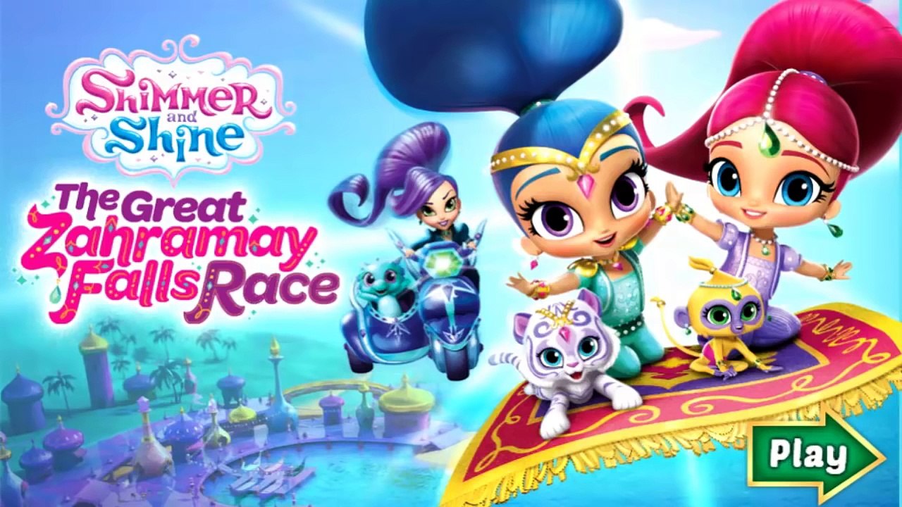 Shimmer and Shine Free ‘Great Zahramay Falls Race Game | Games | Nick Jr.