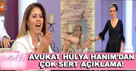 Esra Erol'da - Avukat Hülya Kuran bazılarına gereken cevabı verdi!