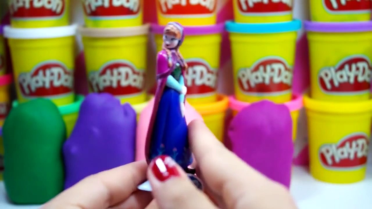 Disney frozen spongebob surprise eggs doc mcstuffins egg cars 2 play doh-w5WltOU-XOk