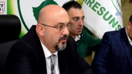 Giresunspor Kulüp Başkanı Mustafa Bozbağ Eleştirilere Yanıt Verdi