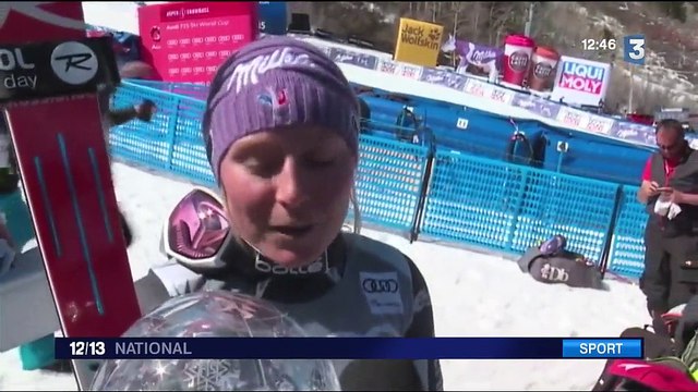 Ski : la Française Tessa Worley remporte la Coupe du monde de slalom géant