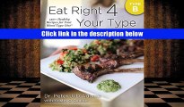 Download [PDF]  Eat Right 4 Your Type Personalized Cookbook Type B: 150  Healthy Recipes For Your