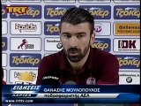 ΑΕΛ-Ολυμπιακός Βόλου 3-0 2014-15 Πλέιοφ Θανάσης Μουλόπουλος δηλώσεις