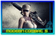 Modern Combat 5 FPS para PC. Conhecendo o Control Pad e Correndo no Multiplayer.