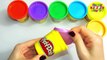 Сups Surprise Learn Colours for Children with Play Doh Rainbow Toys Minions