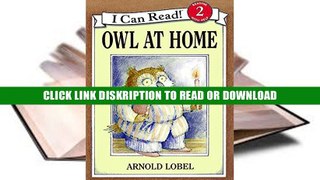 PDF Owl at Home (I Can Read Level 2) Full E-Books