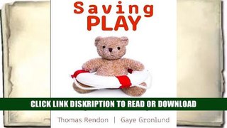 PDF Saving Play: Addressing Standards through Play-Based Learning in Preschool and Kindergarten