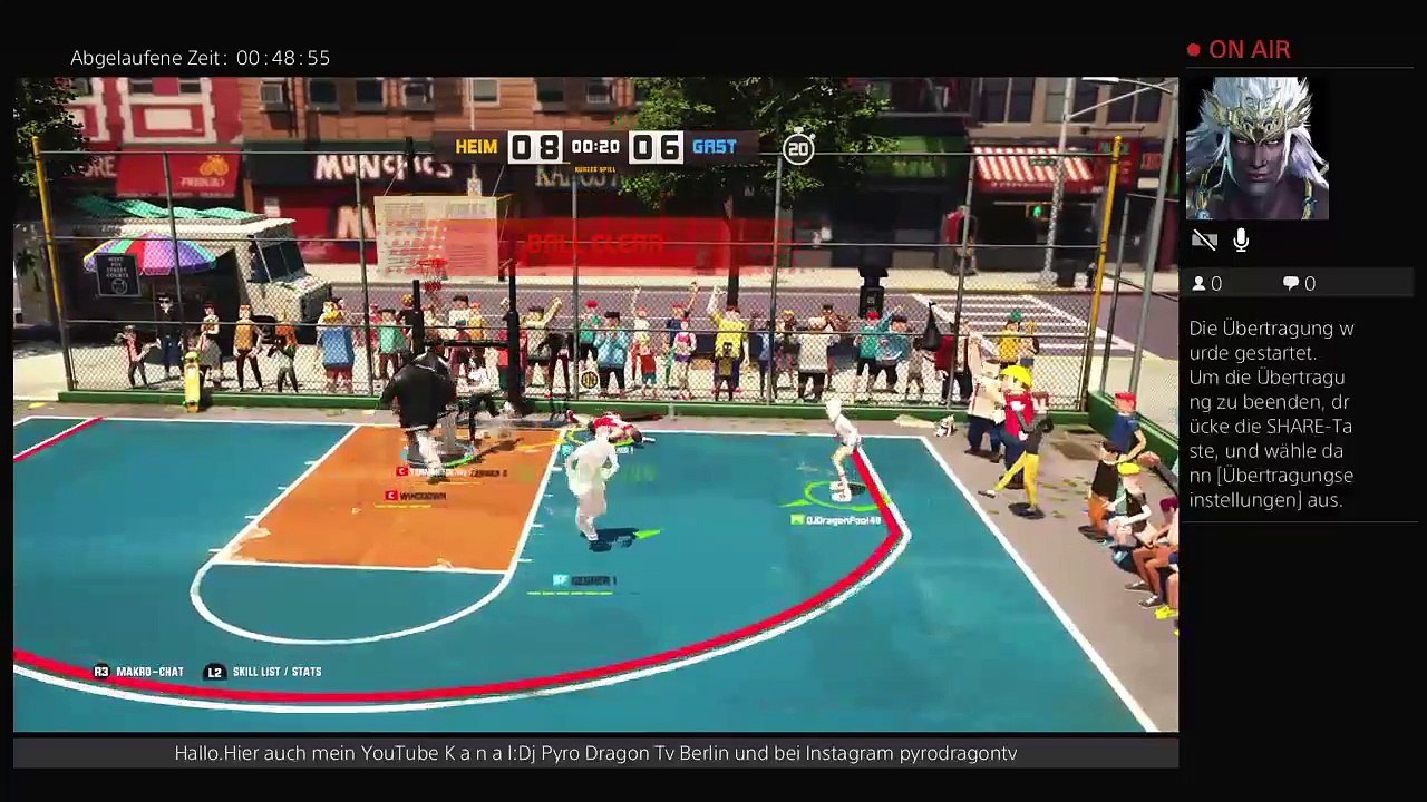 GER/PS4 Dj Pyro DragonTv  3 gegen 3 Basketball Freestyle bis 20Uhr (49)