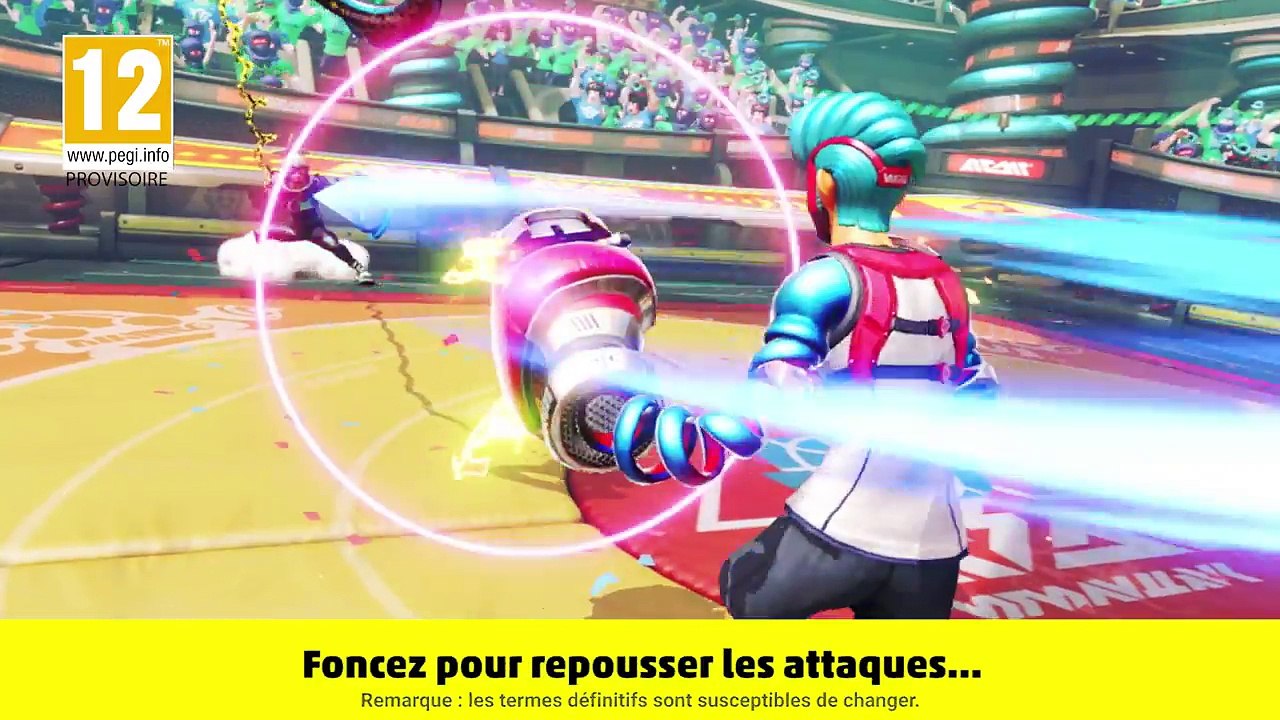 Arms - Présentation des combattants